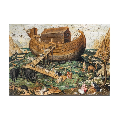 Drewniane puzzle A4 Simon de Myle 